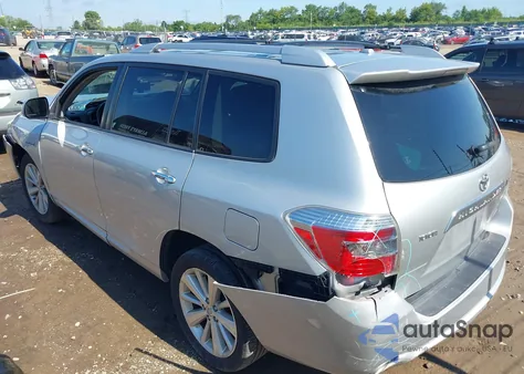 2009 Toyota Highlander Hybrid Limited из США, поврежденный, VIN JTEEW44A592026640